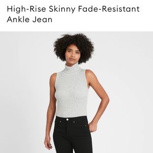 Banana Republic high rise skinny jean